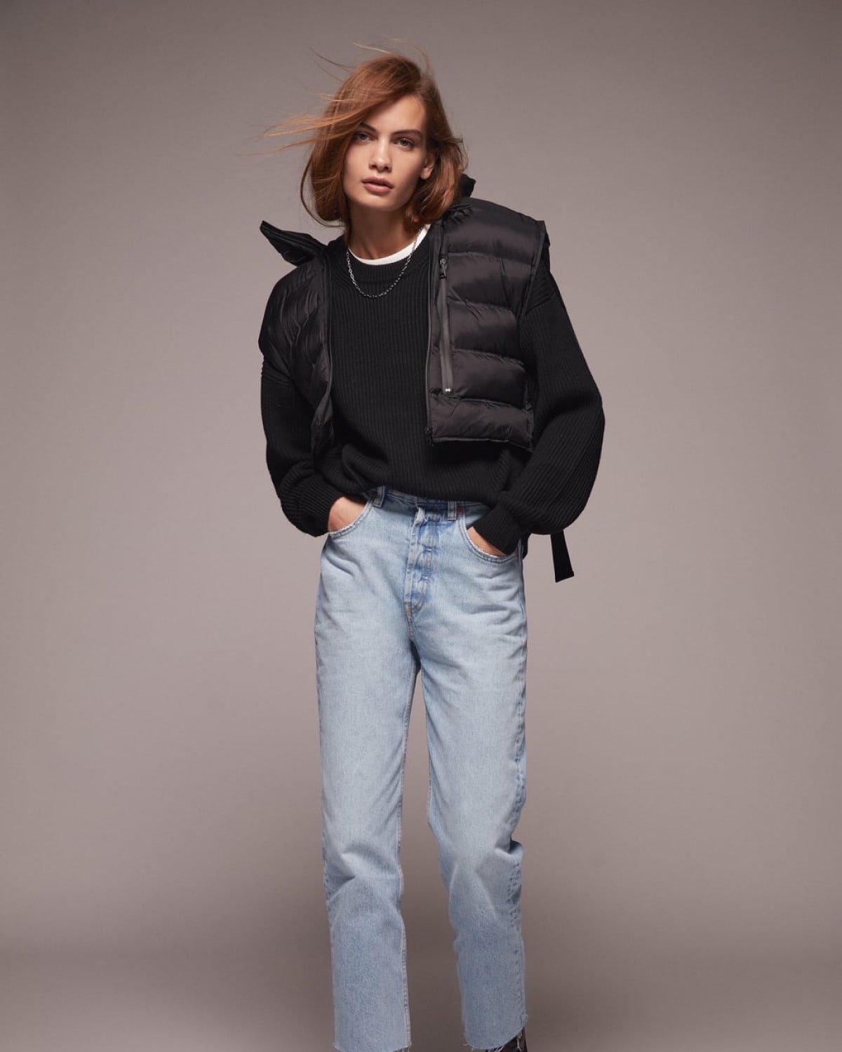 Cropped Velvet Blazer