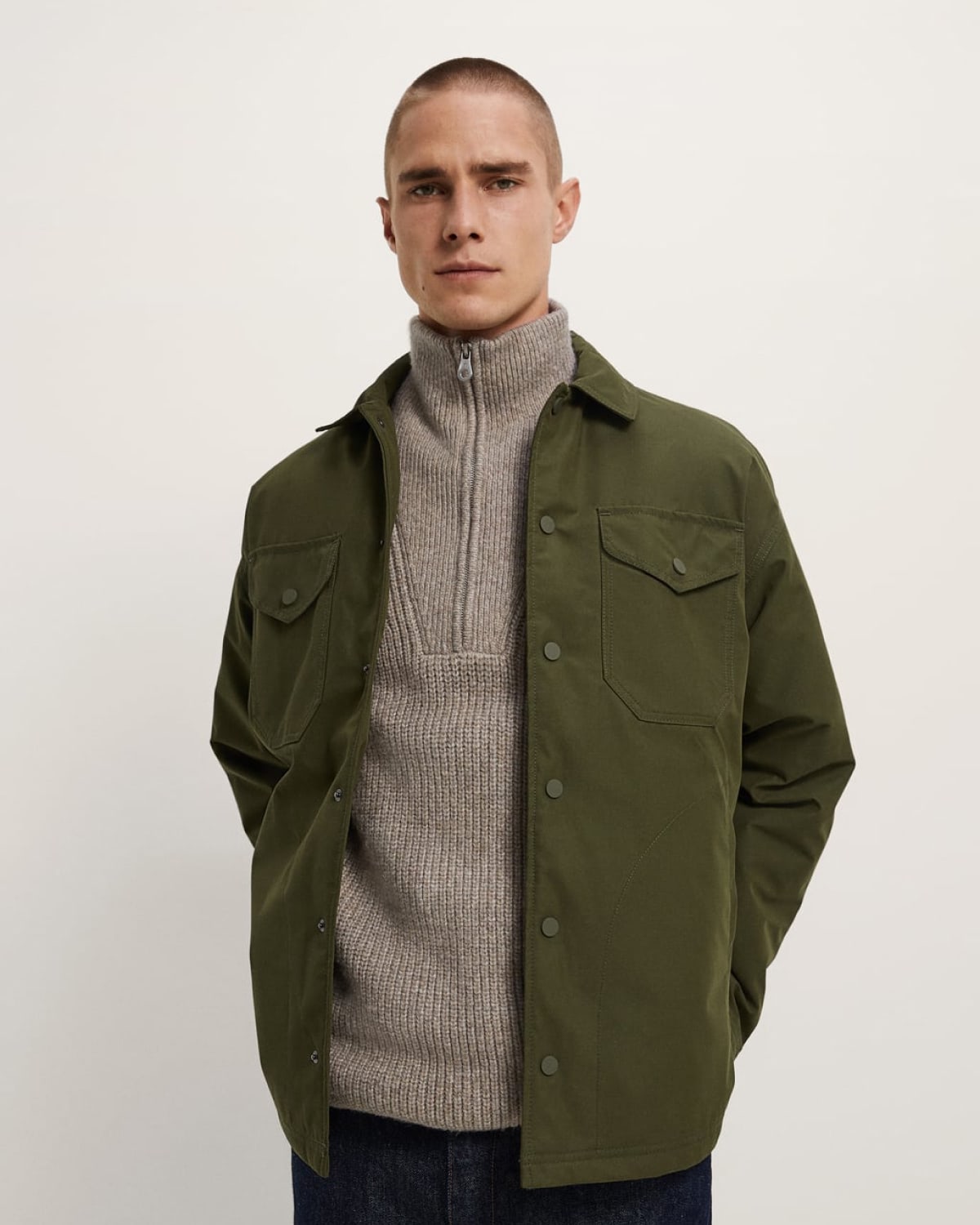 Cropped Velvet Blazer