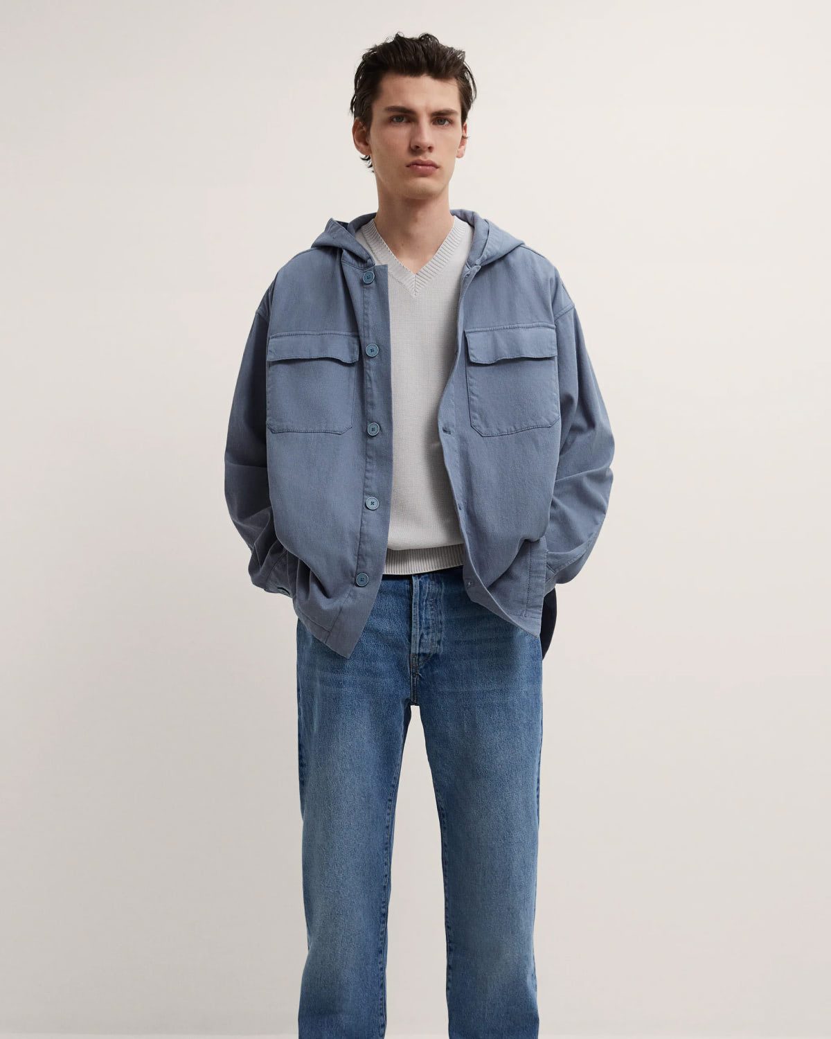 Cropped Velvet Blazer