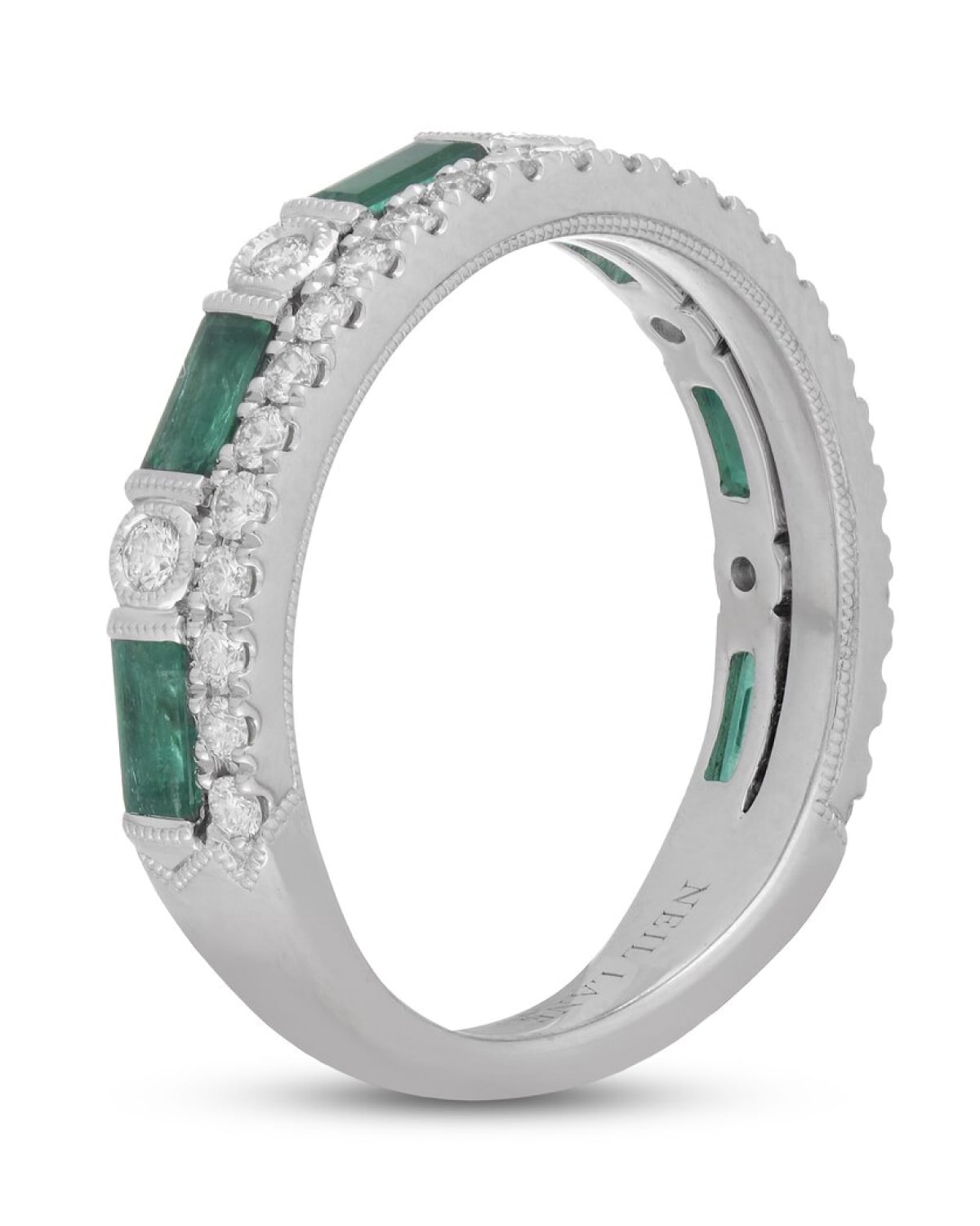 Neil Lane Emerald Anniversary Ring