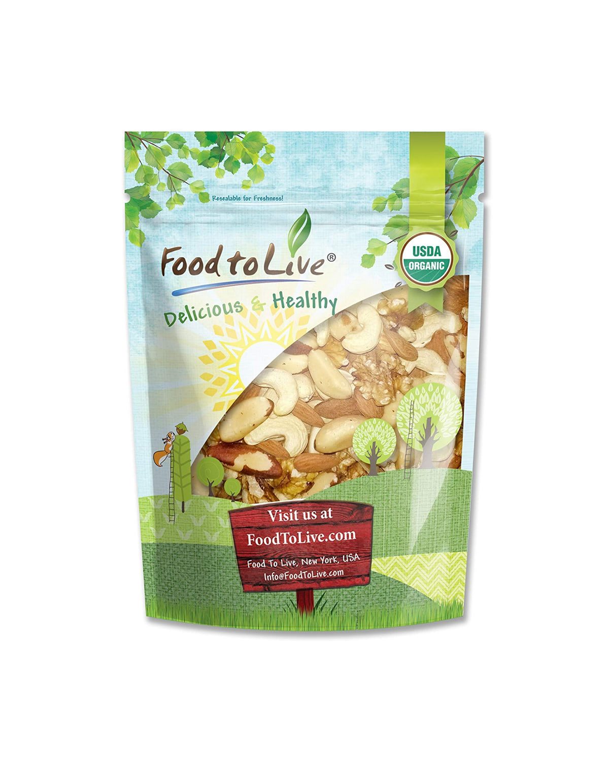 Power Up Trail Mix Gourmet Nut Bag