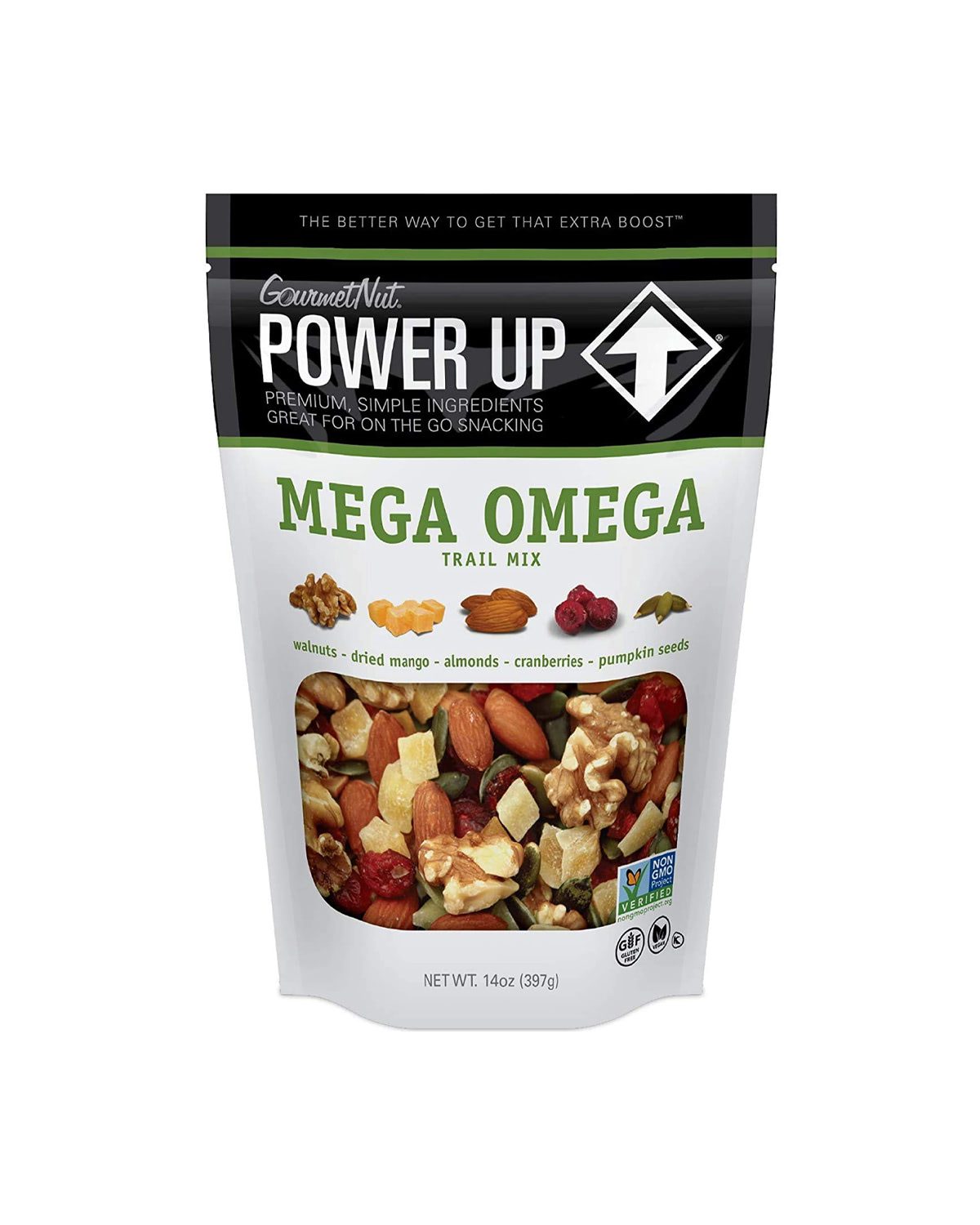 Power Up Trail Mix Gourmet Nut Bag