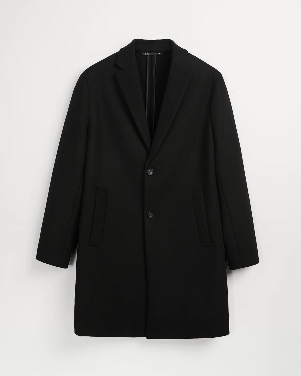 Comfort Fit Synthetic Wool Coat
