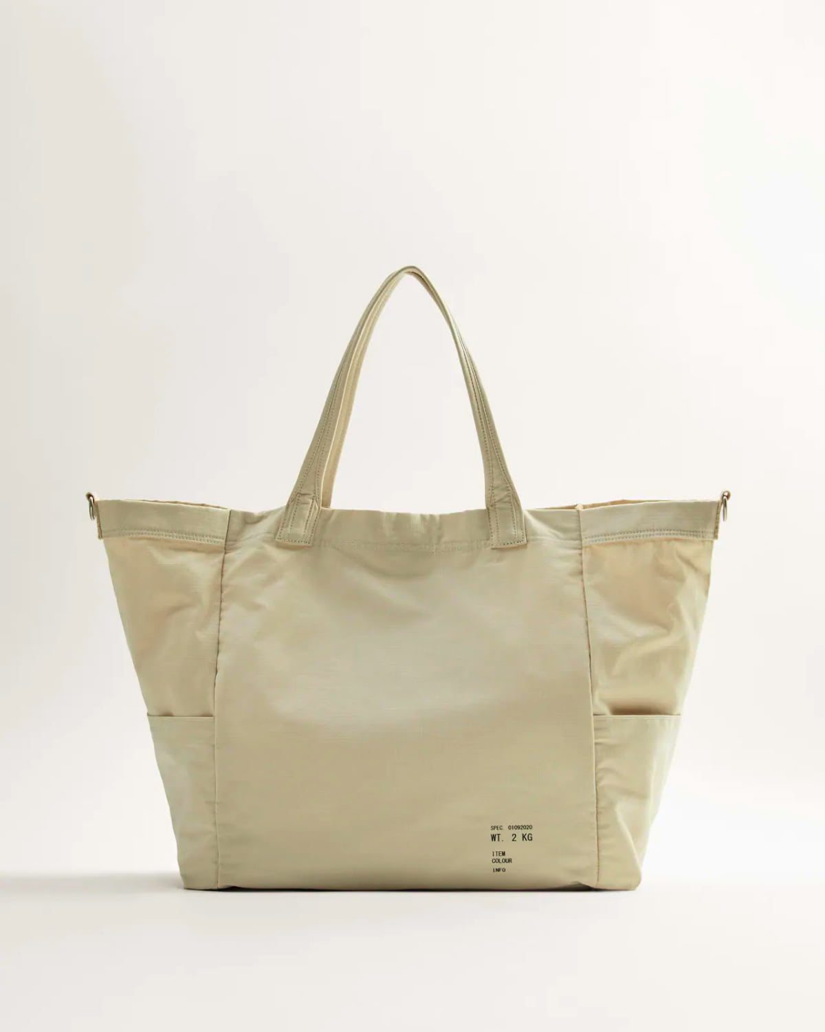 Cotton Tote Bag With Slogan